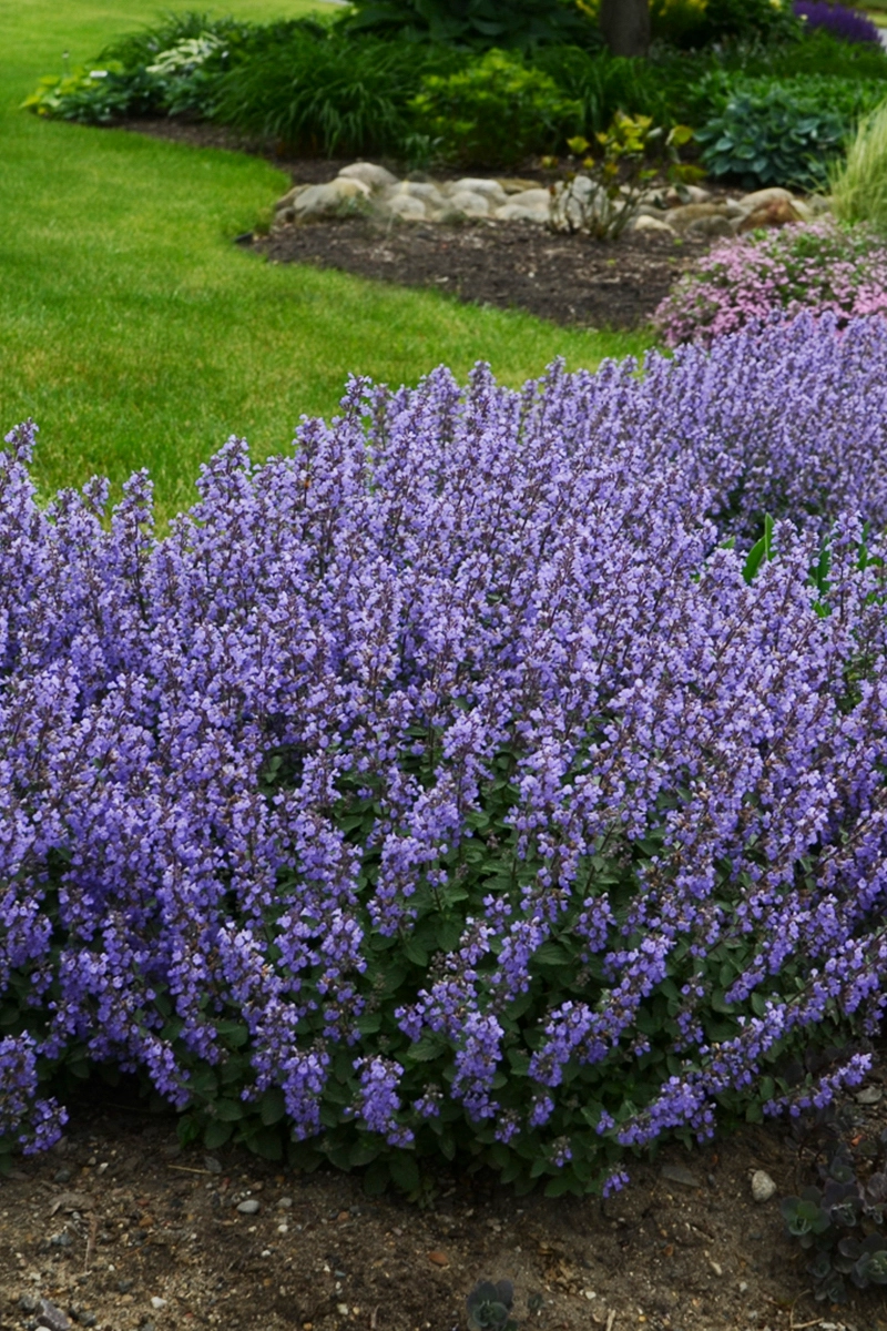 Ægte katteurt Nepeta Purrsian Blue 1 liter potte Plantorama