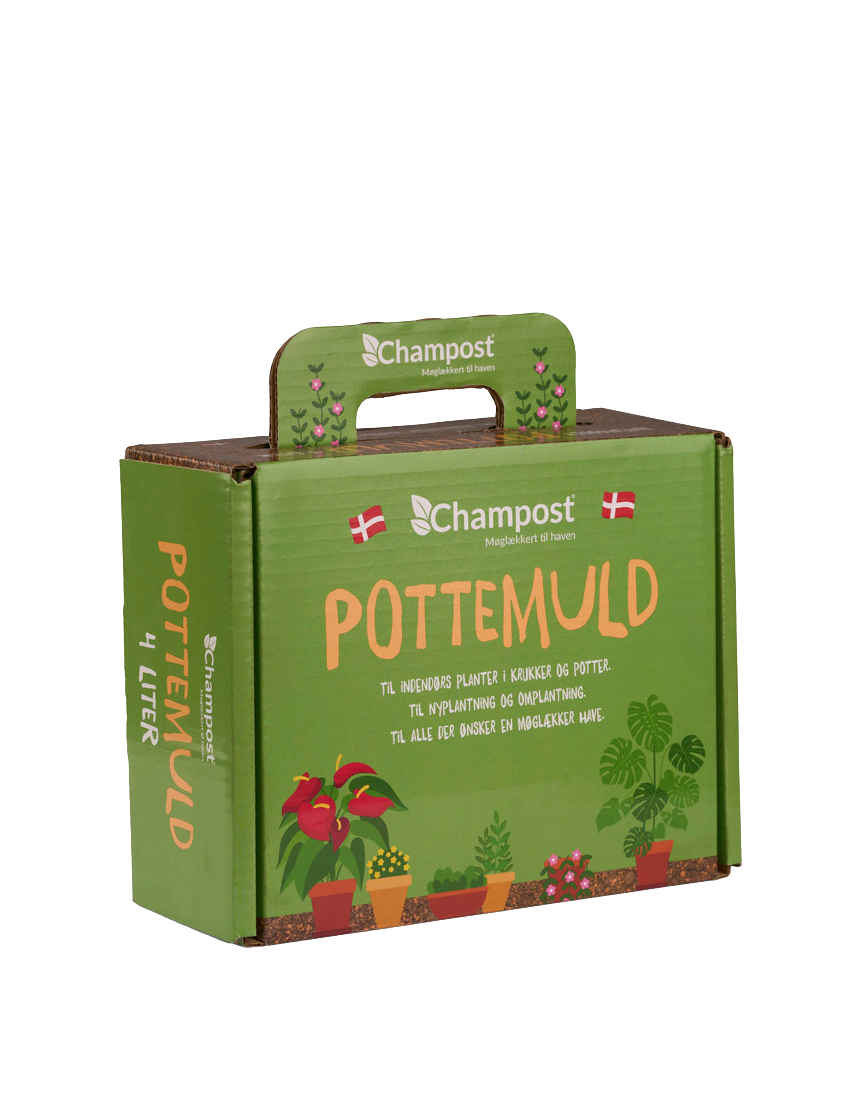 Champost pottemuld, 4 liter | Plantorama