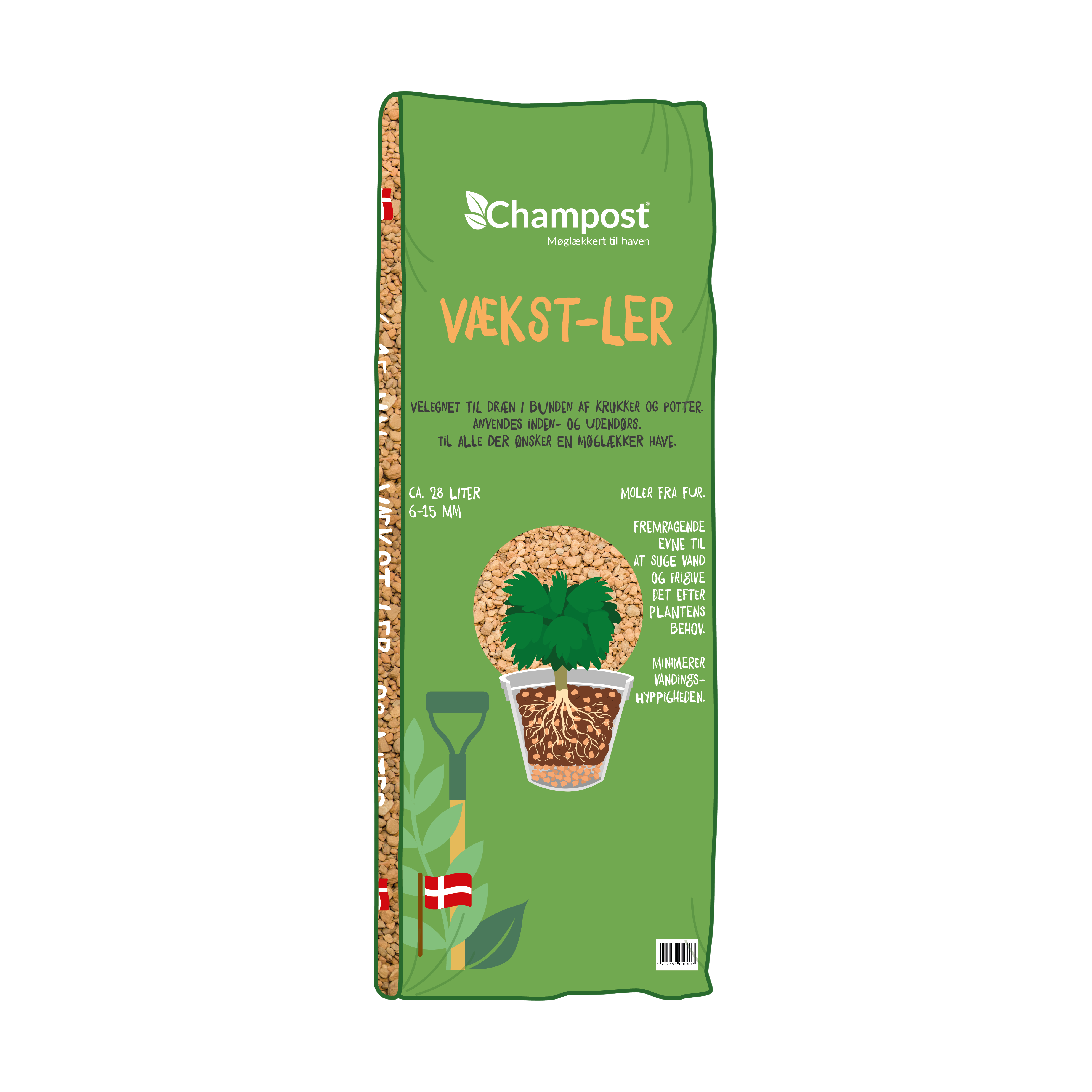 Champost Vækst-ler 28 liter | Plantorama