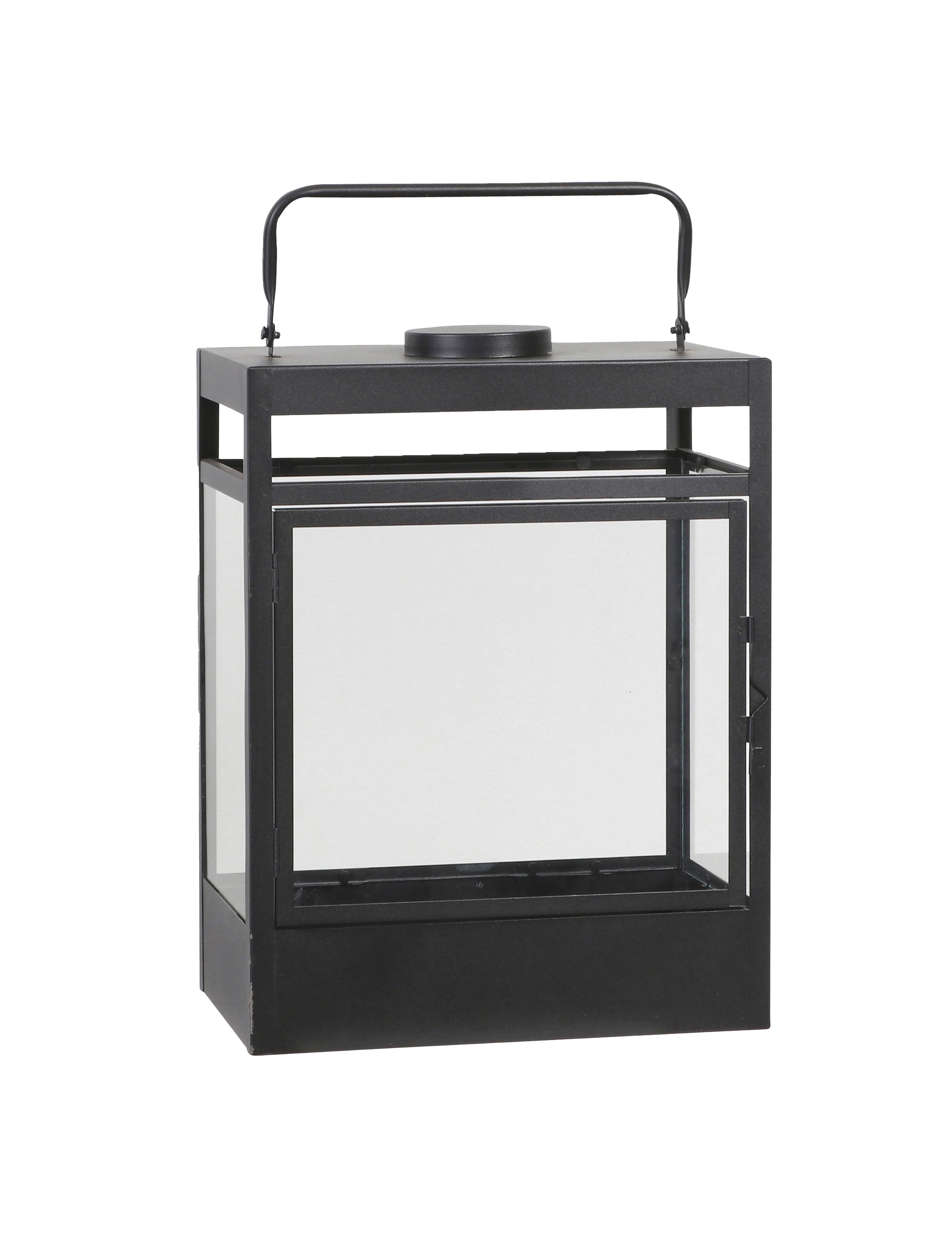 Dehner Granit-Laterne 'Shinzendou' – 95 X 38 X 38 Cm, Beige, Mit Solar-LED-Beleuchtung