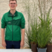 Hvidstribet elefantgræs, Miscanthus sinensis 'Variegatus', 5 liter potte
